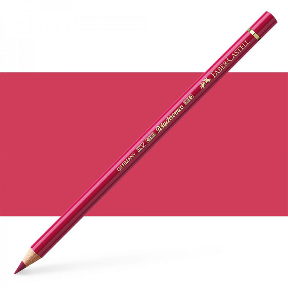 Faber Castell Polychromos Colour Pencil Madder 142