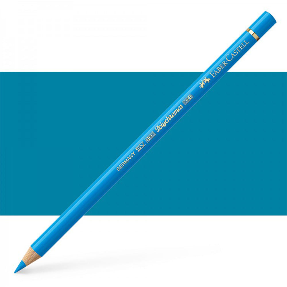 Faber Castell Polychromos Colour Pencil Cobalt Turquoise 153