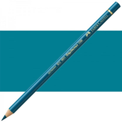 Faber Castell Polychromos Colour Pencil Helio Turquoise 155