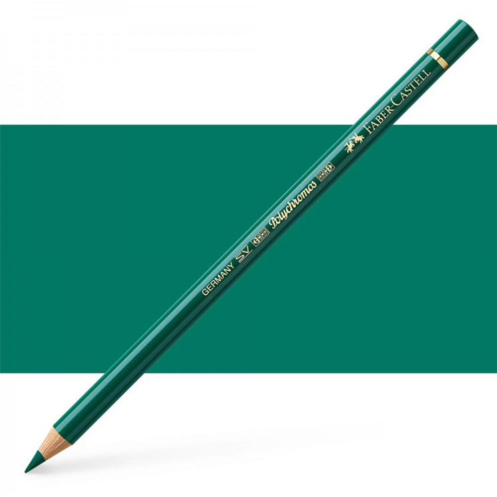 Faber Castell Polychromos Colour Pencil Hooker's Green 159