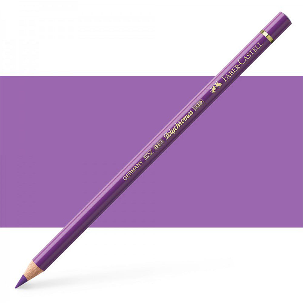 Faber Castell Polychromos Colour Pencil Manganese Violet 160