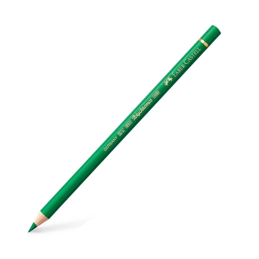 Faber Castell Polychromos Colour Pencil Emerald Green 163