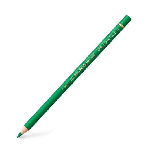 Faber Castell Polychromos Colour Pencil Emerald Green 163