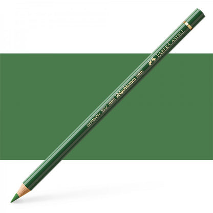 Faber Castell Polychromos Colour Pencil Permanent Green Olive 167