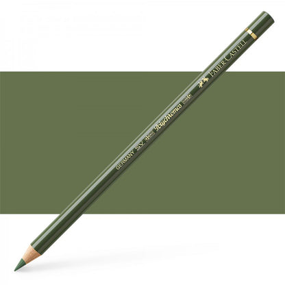 Faber Castell Polychromos Colour Pencil Chromium Green Opaque 174