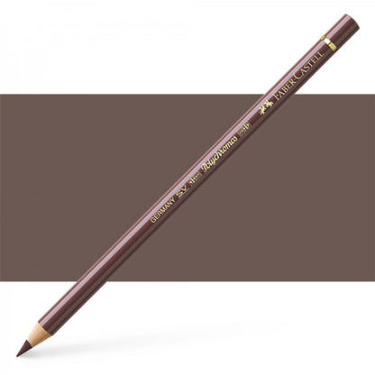 Faber Castell Polychromos Colour Pencil Van Dyck Brown 176