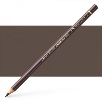 Faber Castell Polychromos Colour Pencil Walnut Brown 177