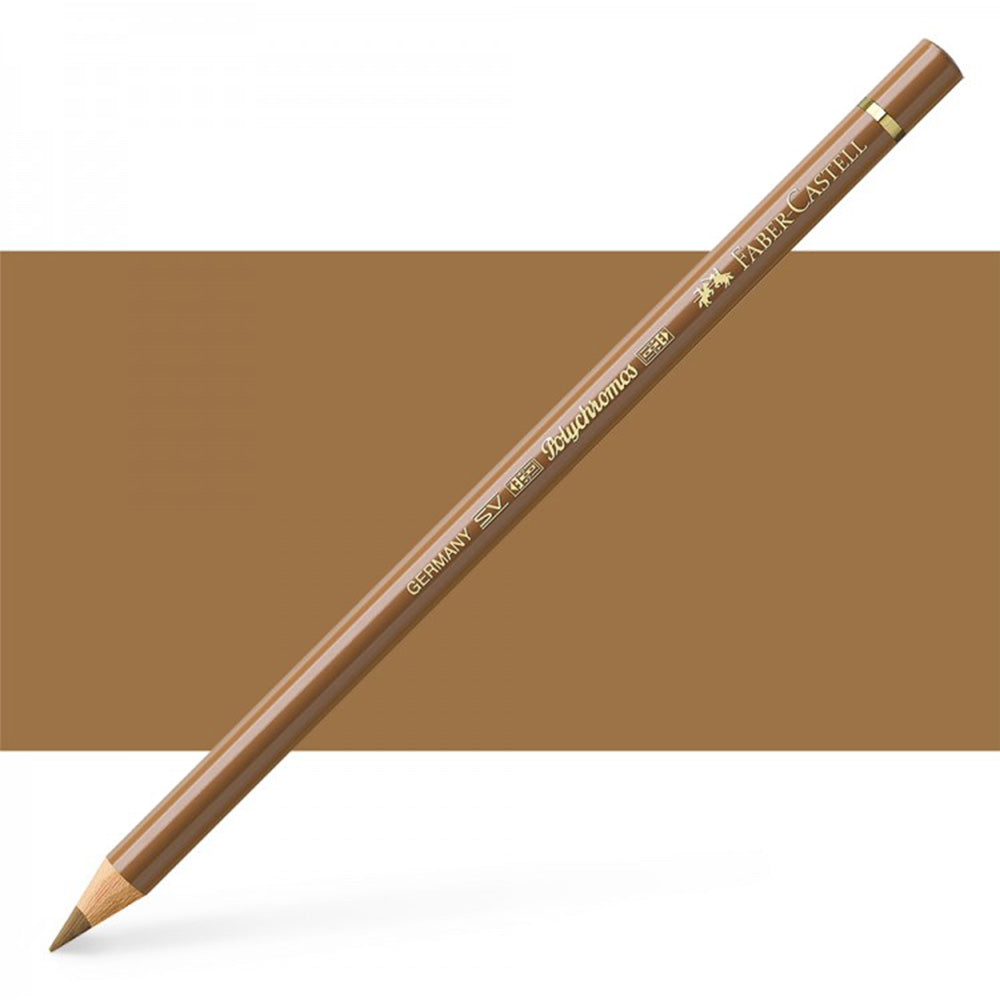 Faber Castell Polychromos Colour Pencil Raw Umber 180