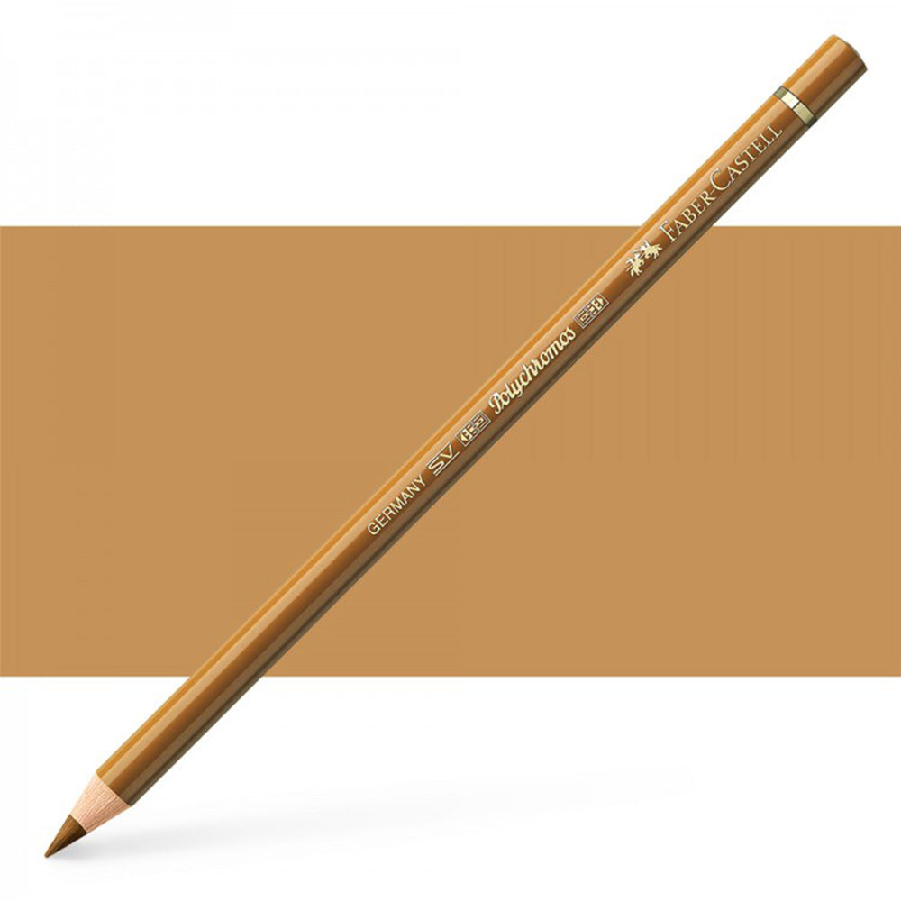 Faber Castell Polychromos Colour Pencil Brown Ochre 182
