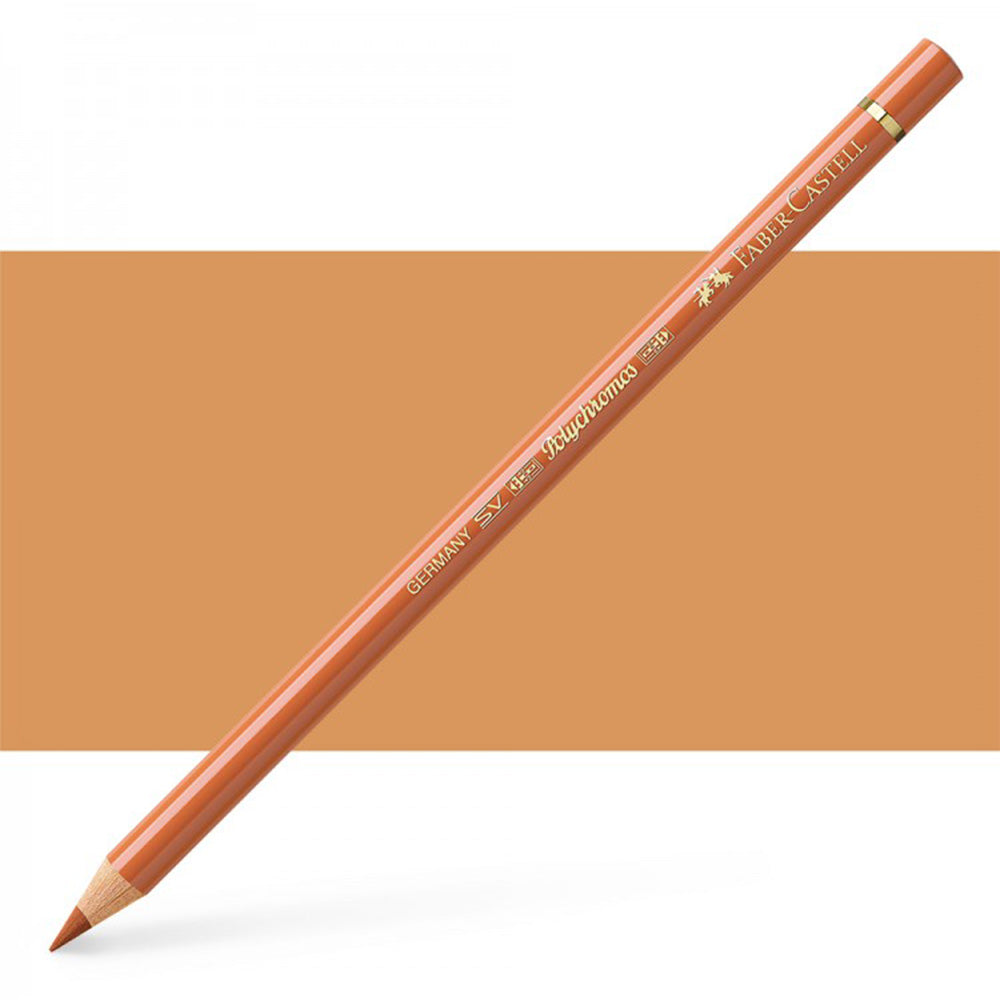 Faber Castell Polychromos Colour Pencil Burnt Ochre 187