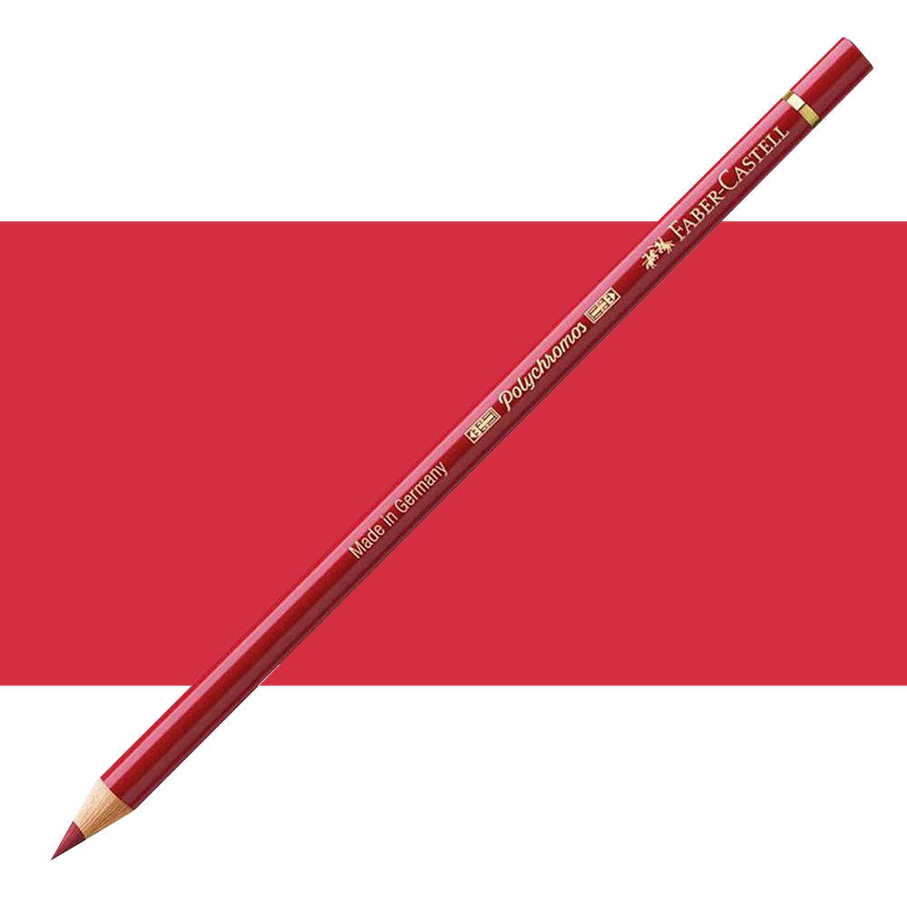 Faber Castell Polychromos Colour Pencil Middle Cadmium Red 217