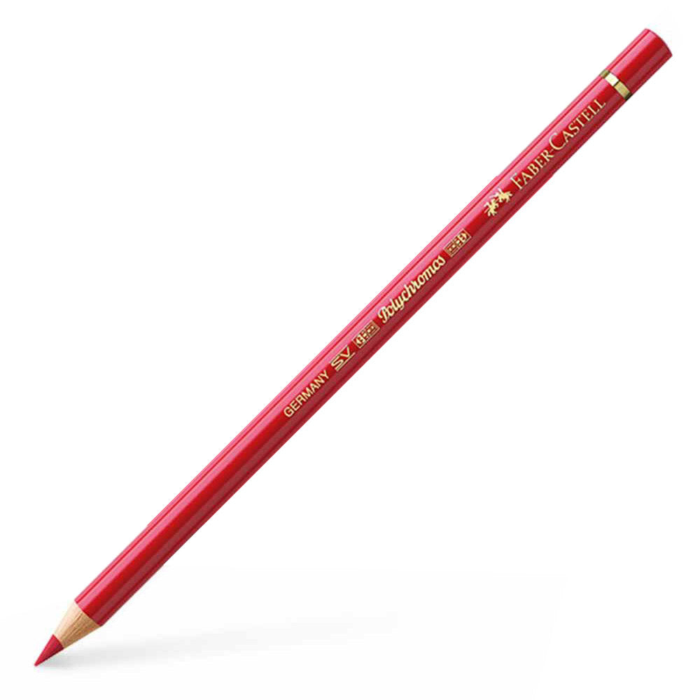 Faber Castell Polychromos Colour Pencil Deep Scarlet Red 219
