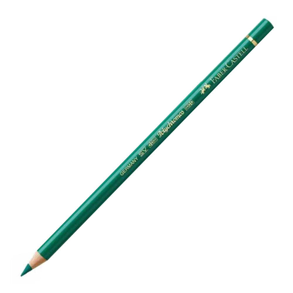 Faber Castell Polychromos Colour Pencil Dark Phthalo Green 264