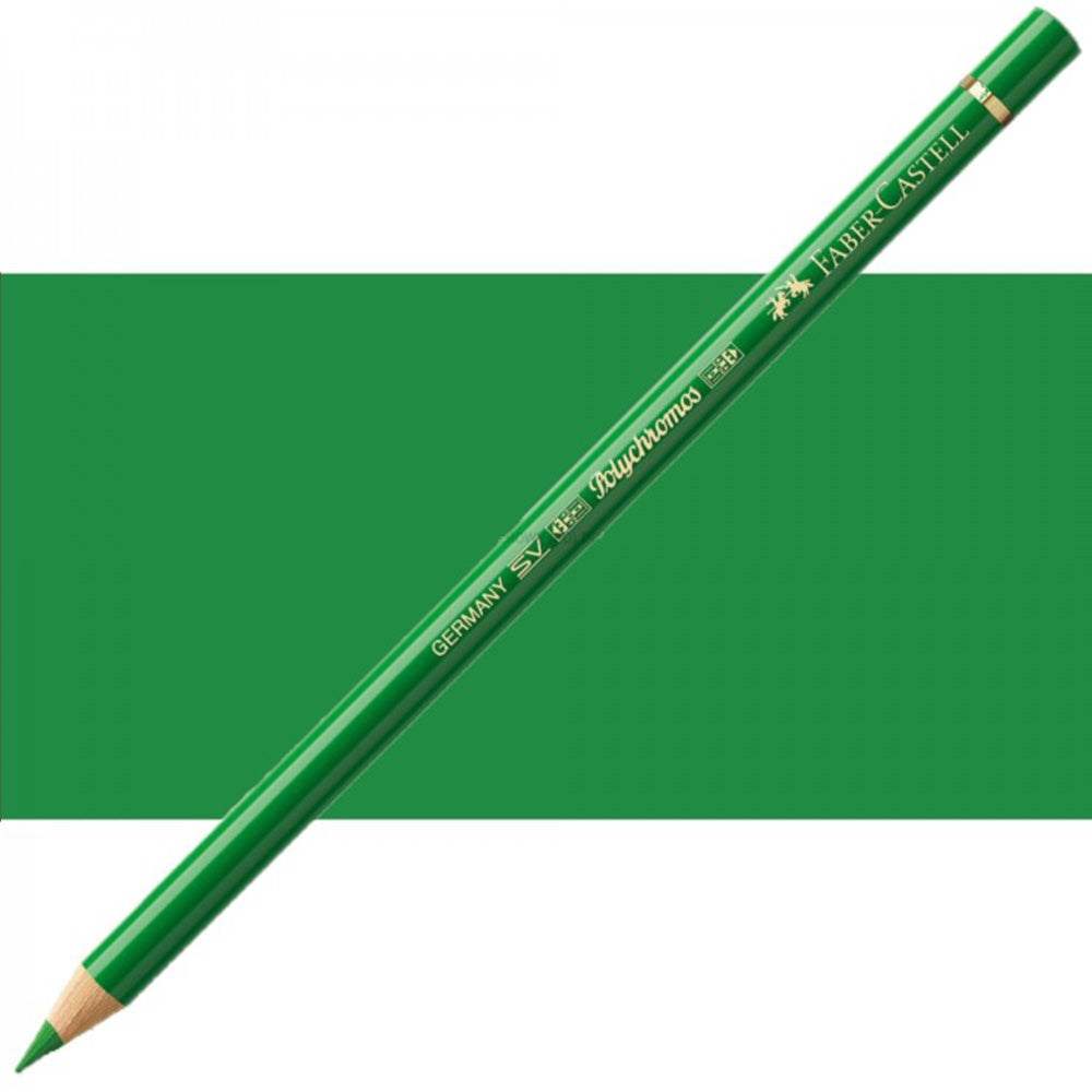 Faber Castell Polychromos Colour Pencil Permanent Green 266