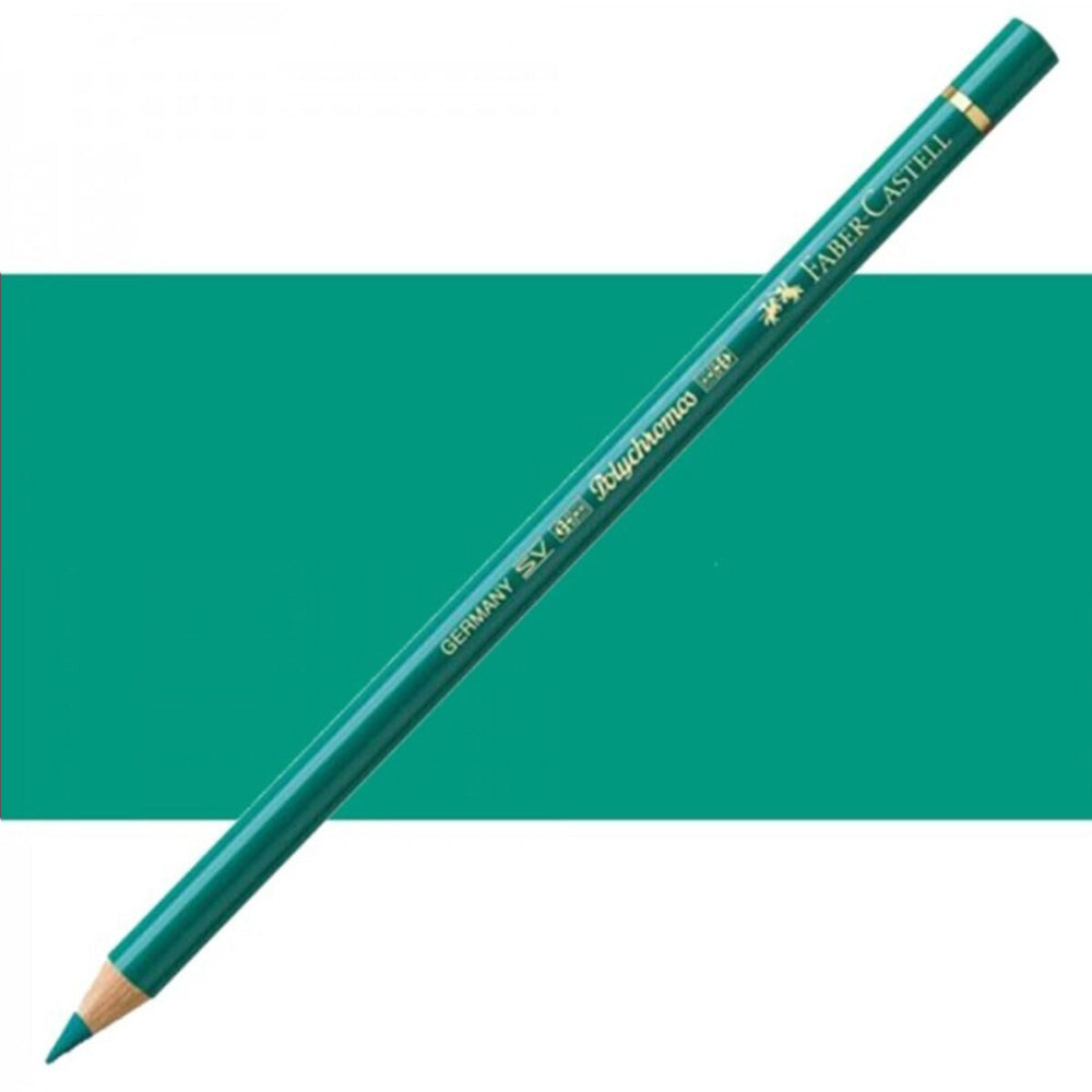 Faber Castell Polychromos Colour Pencil Chrome Oxide Green Fiery 276