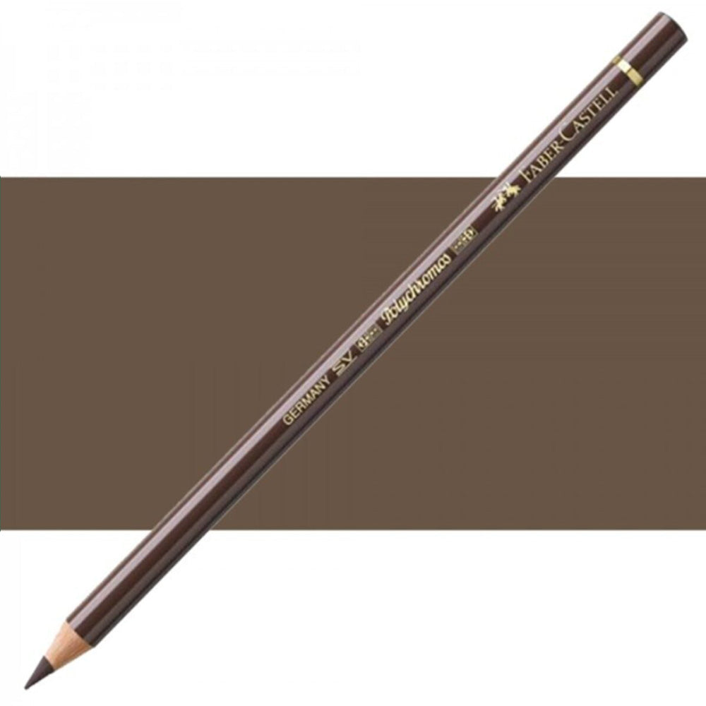 Faber Castell Polychromos Colour Pencil Burnt Umber 280