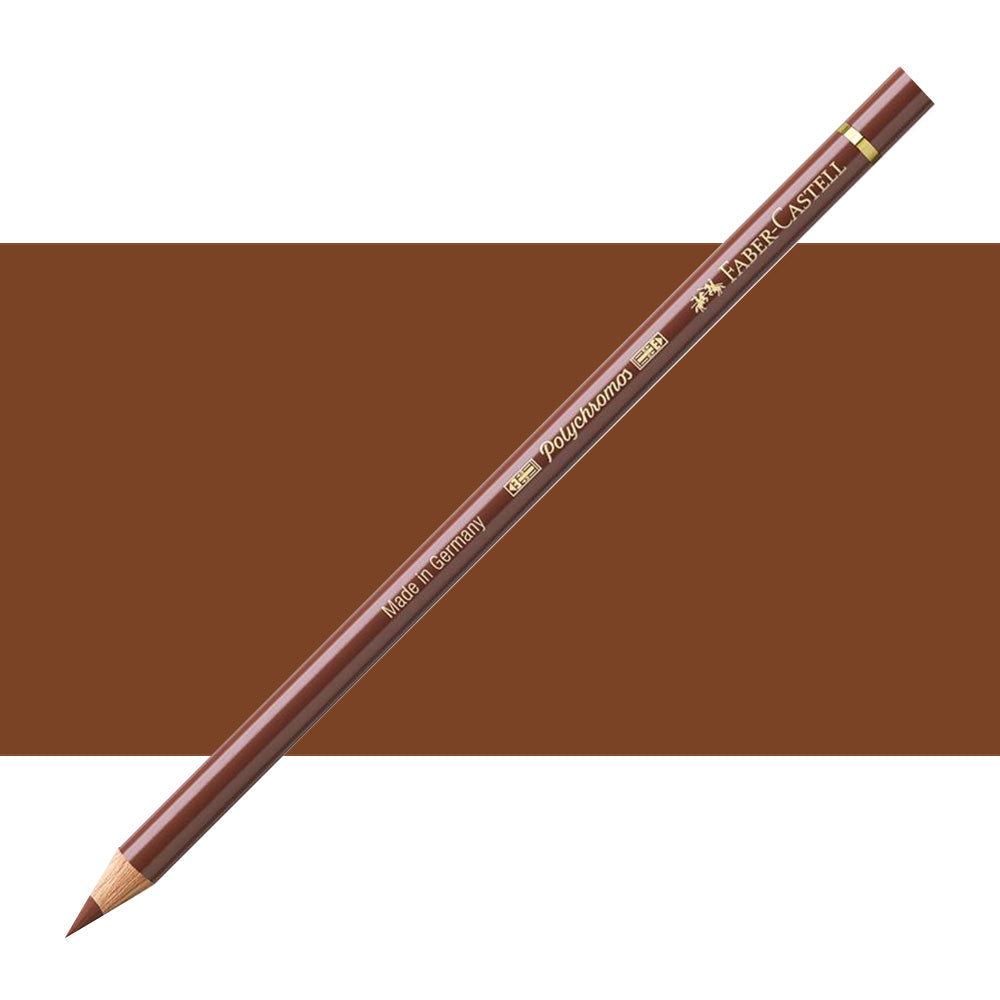 Faber Castell Polychromos Colour Pencil Burnt Siena 283