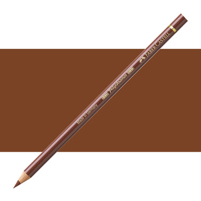 Faber Castell Polychromos Colour Pencil Burnt Siena 283