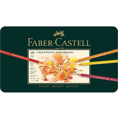 Faber Castell Polychromos Colour Pencils 120'li Metal Kutu