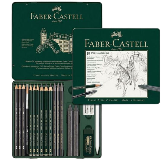 Faber Castell Pitt Monochrome Graphite Set
