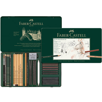 Faber Castell Pitt Monochrome Set