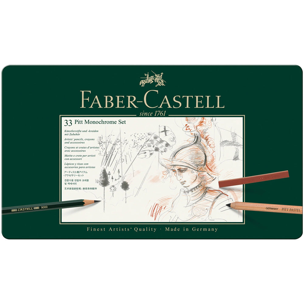 Faber Castell Pitt Monochrome Set