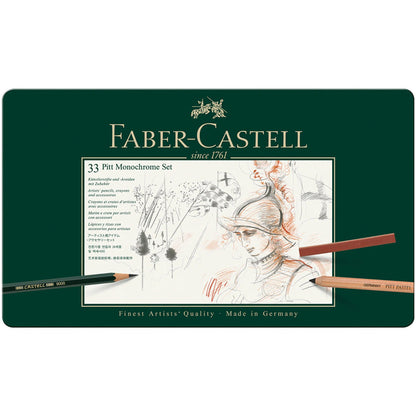 Faber Castell Pitt Monochrome Set