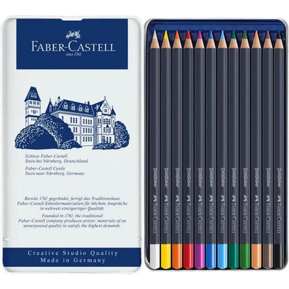 Faber Castell Goldfaber Boya Kalemi 12'li Metal Kutu