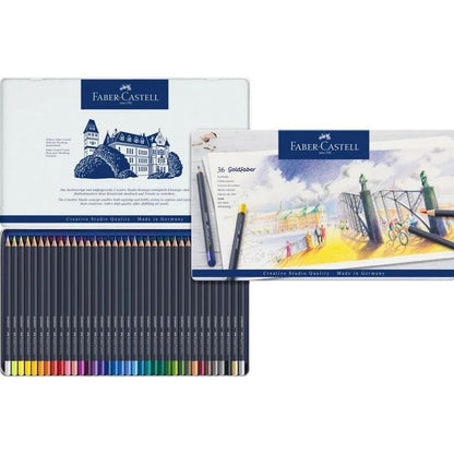 Faber Castell Goldfaber Boya Kalemi 36'lı Metal Kutu
