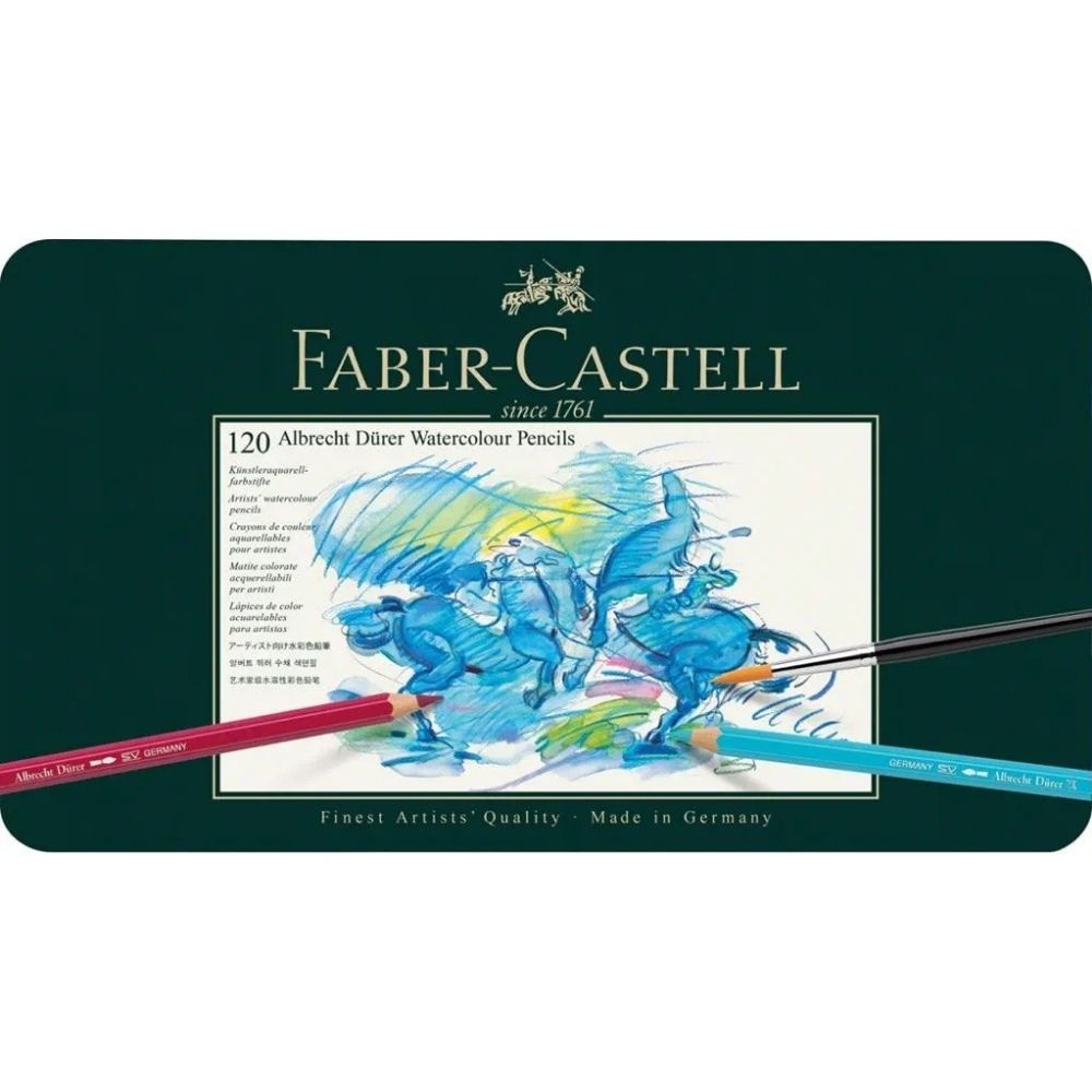 Faber Castell Albrecht Dürer Watercolour Pencils 120'li Metal Kutu