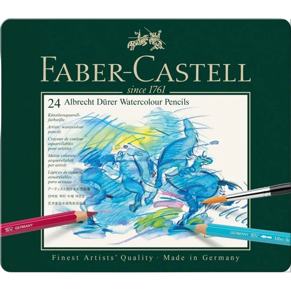 Faber Castell Albrecht Dürer Watercolour Pencils 24'lü Metal Kutu