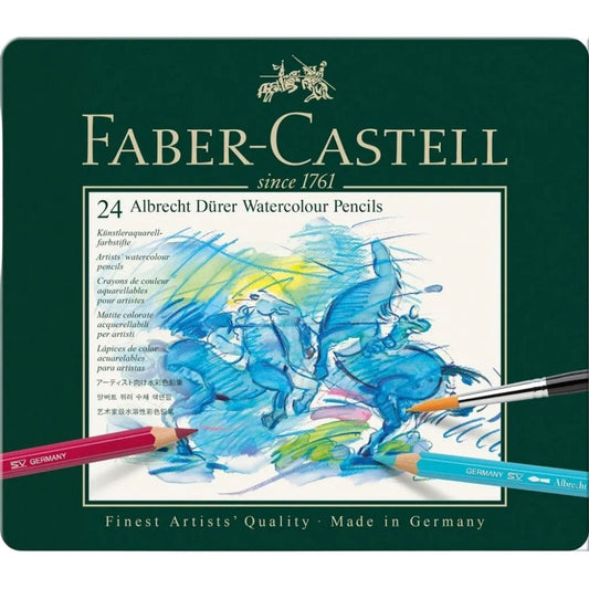 Faber Castell Albrecht Dürer Watercolour Pencils 24'lü Metal Kutu
