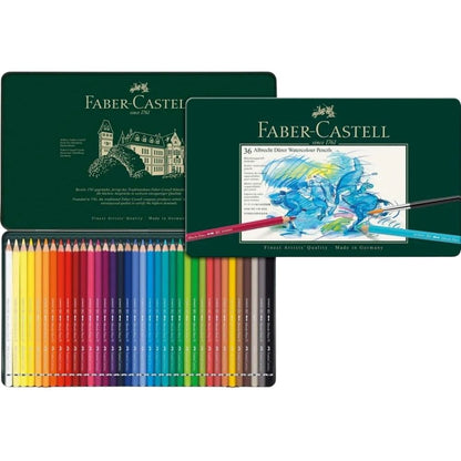 Faber Castell Albrecht Dürer Watercolour Pencils 36'lı Metal Kutu