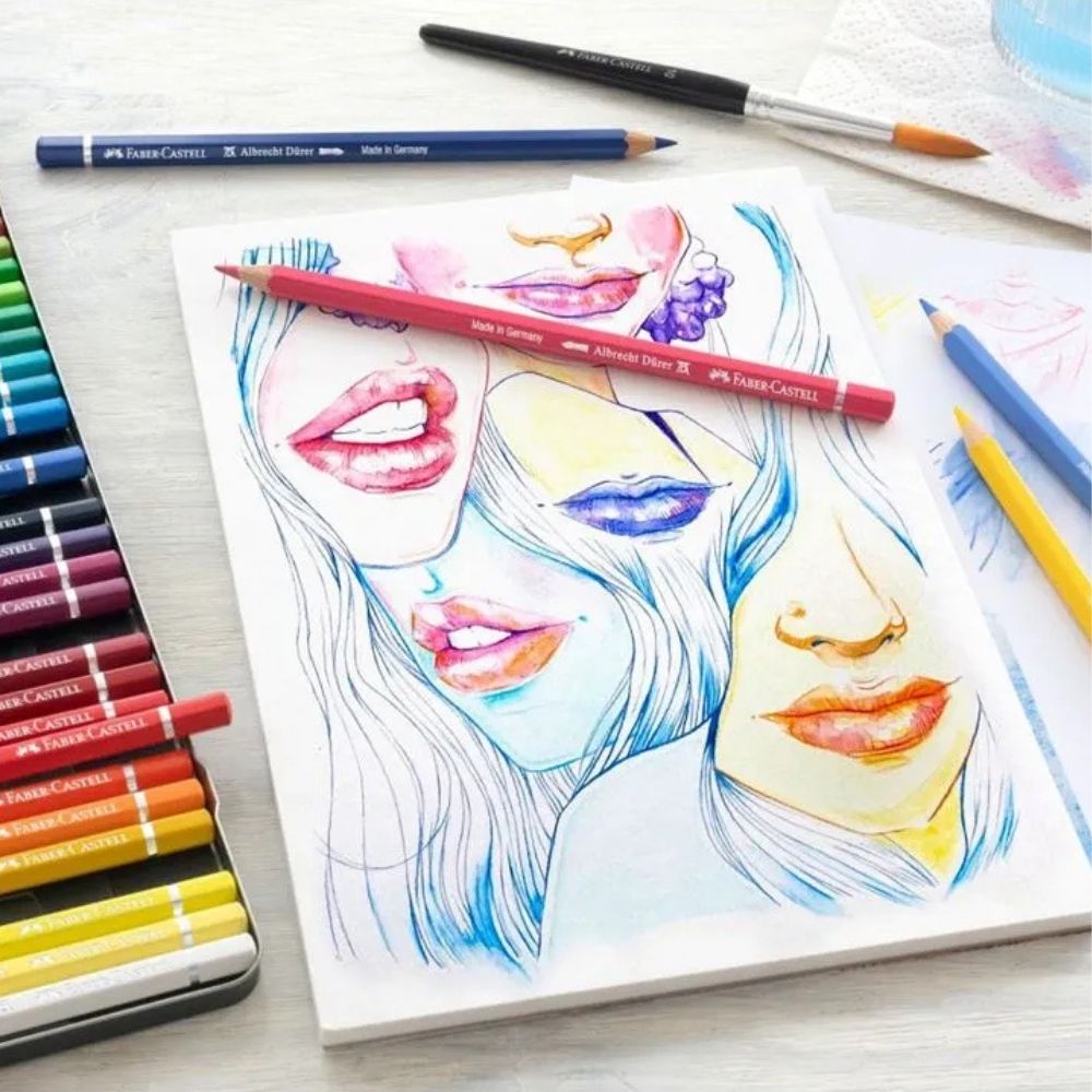 Faber Castell Albrecht Dürer Watercolour Pencils 36'lı Metal Kutu