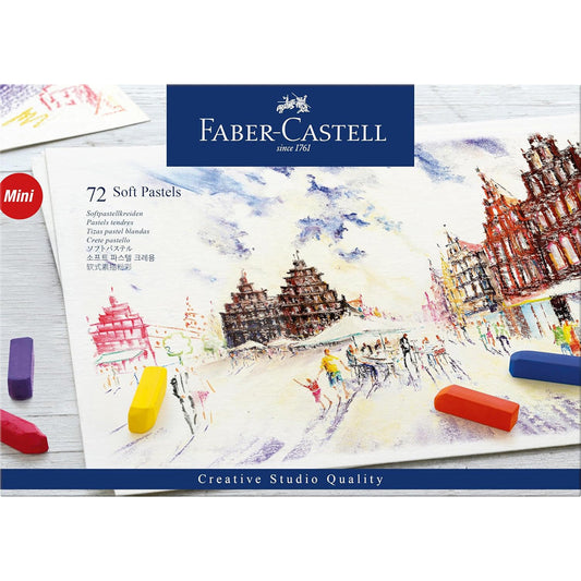 Faber Castell Creative  Studio Mini Toz Pastel Boya (Soft) 72'li Yarım Boy