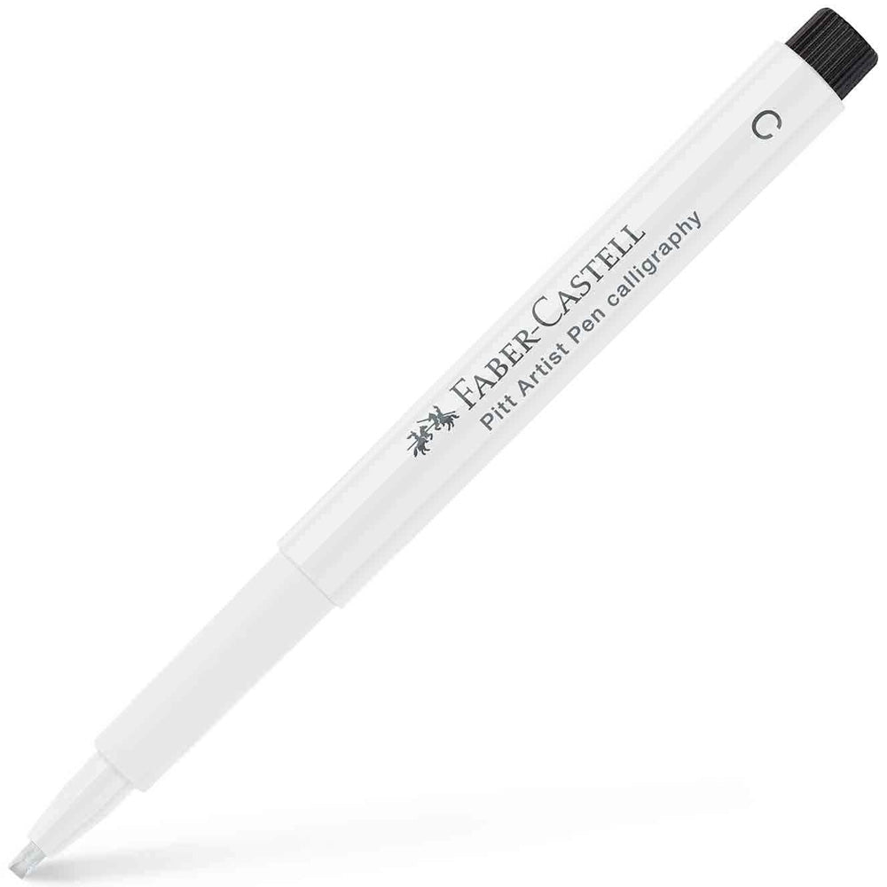 Faber Castell Pitt Kaligrafi Kalemi Beyaz (C)