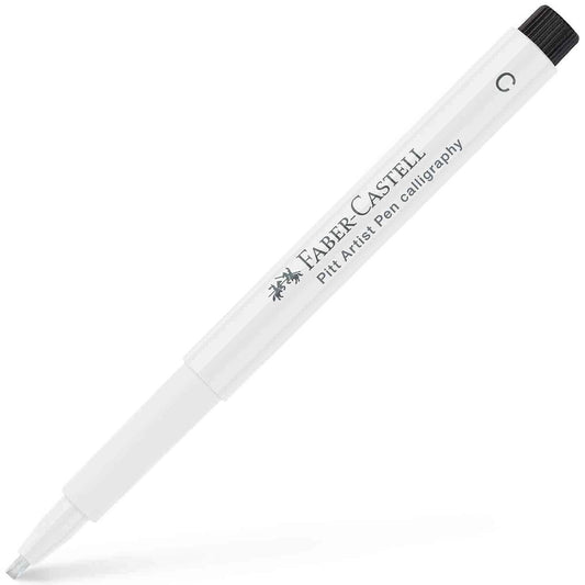 Faber Castell Pitt Kaligrafi Kalemi Beyaz (C)