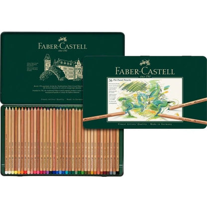 Faber Castell Pitt Pastel Pencils 36'lı Metal Kutu
