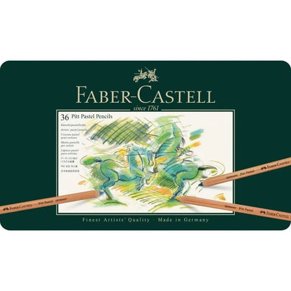 Faber Castell Pitt Pastel Pencils 36'lı Metal Kutu