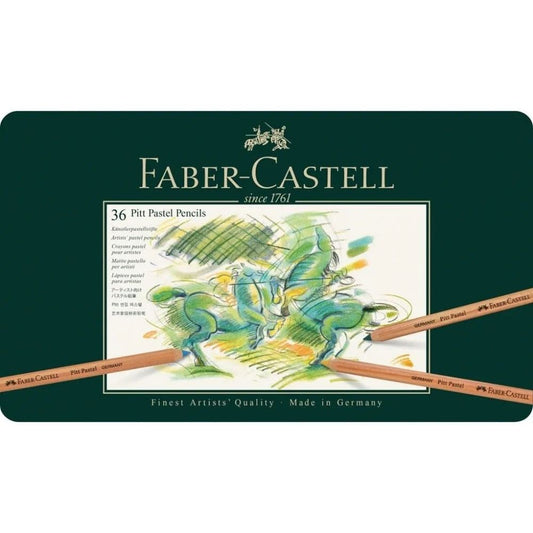 Faber Castell Pitt Pastel Pencils 36'lı Metal Kutu