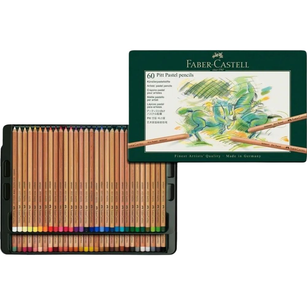 Faber Castell Pitt Pastel Pencils 60'lı Metal Kutu