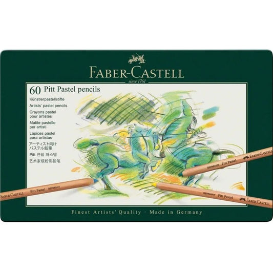 Faber Castell Pitt Pastel Pencils 60'lı Metal Kutu
