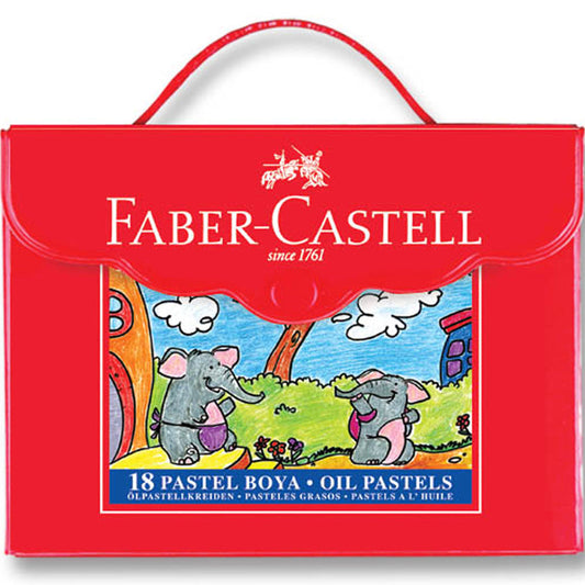 Faber Castell Oil Pastels 18'li Çanta