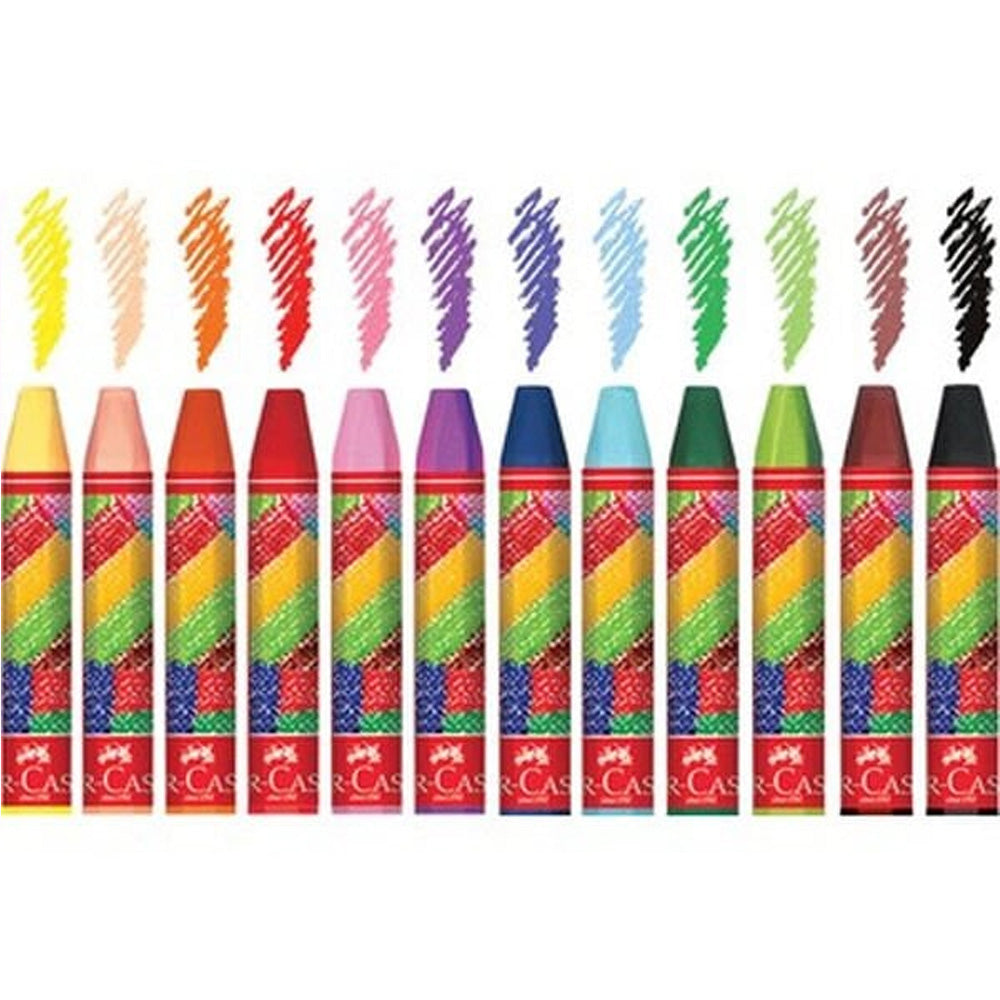 Faber Castell Oil Pastels 12'li Karton Kutu