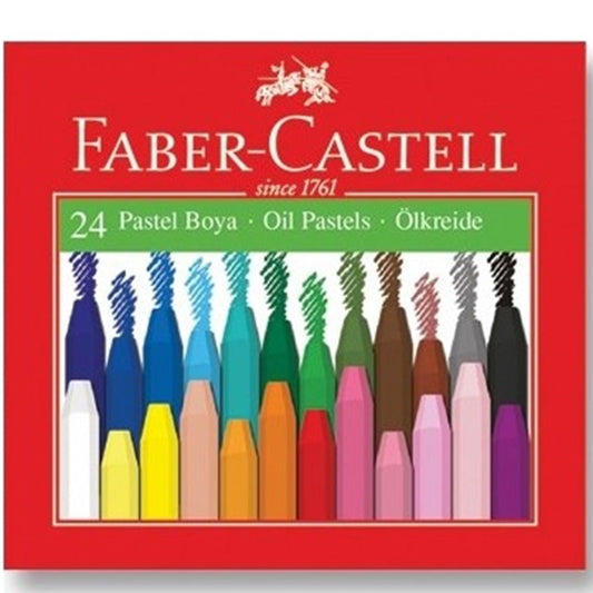 Faber Castell Oil Pastels 24'lü Karton Kutu