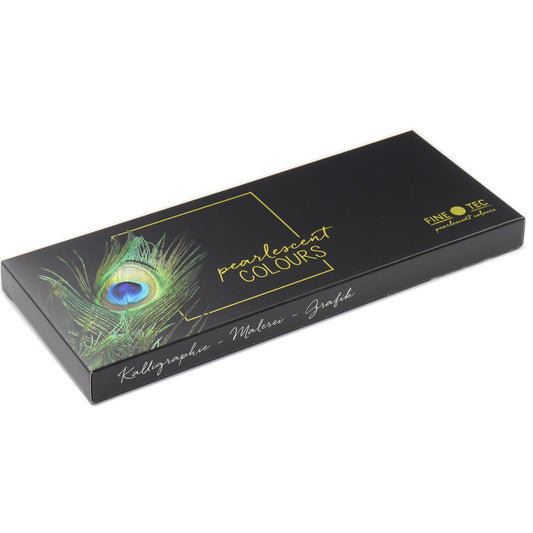 Finetec Pearlescent Colours Opaque Sulu Boya 12'lı Set