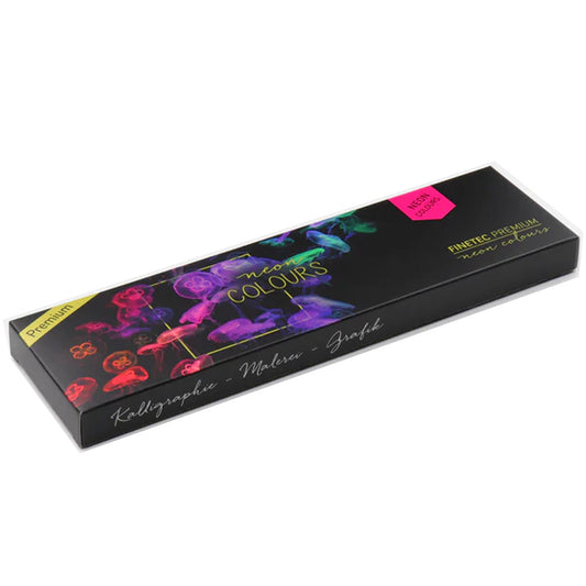 Finetec Premium Neon Colours Sulu Boya 6'lı Set
