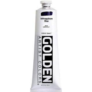 Golden Heavy Body Acrylic Anthraquinone Blue 148ml S.7