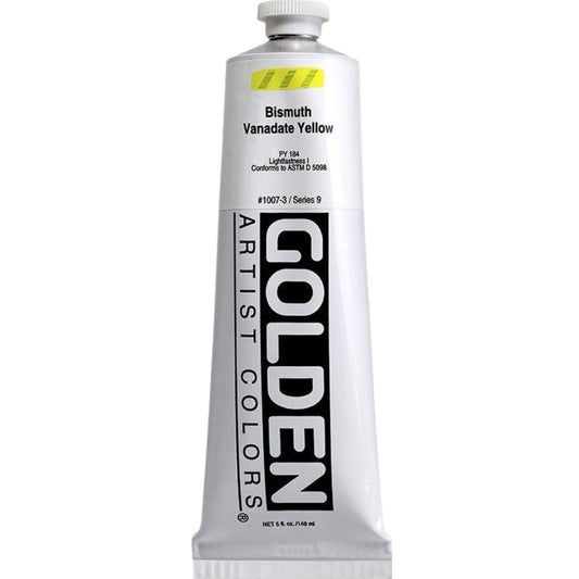 Golden Heavy Body Acrylic Bismuth Vanadate Yellow 148ml S.9