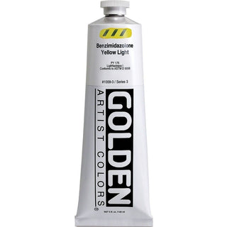 Golden Heavy Body Acrylic Benzimidazoolgeel Yellow Light 148ml S.3